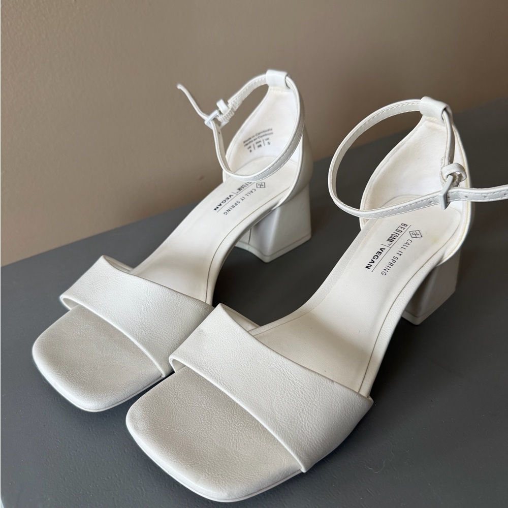 White heels - perfect for bridal events